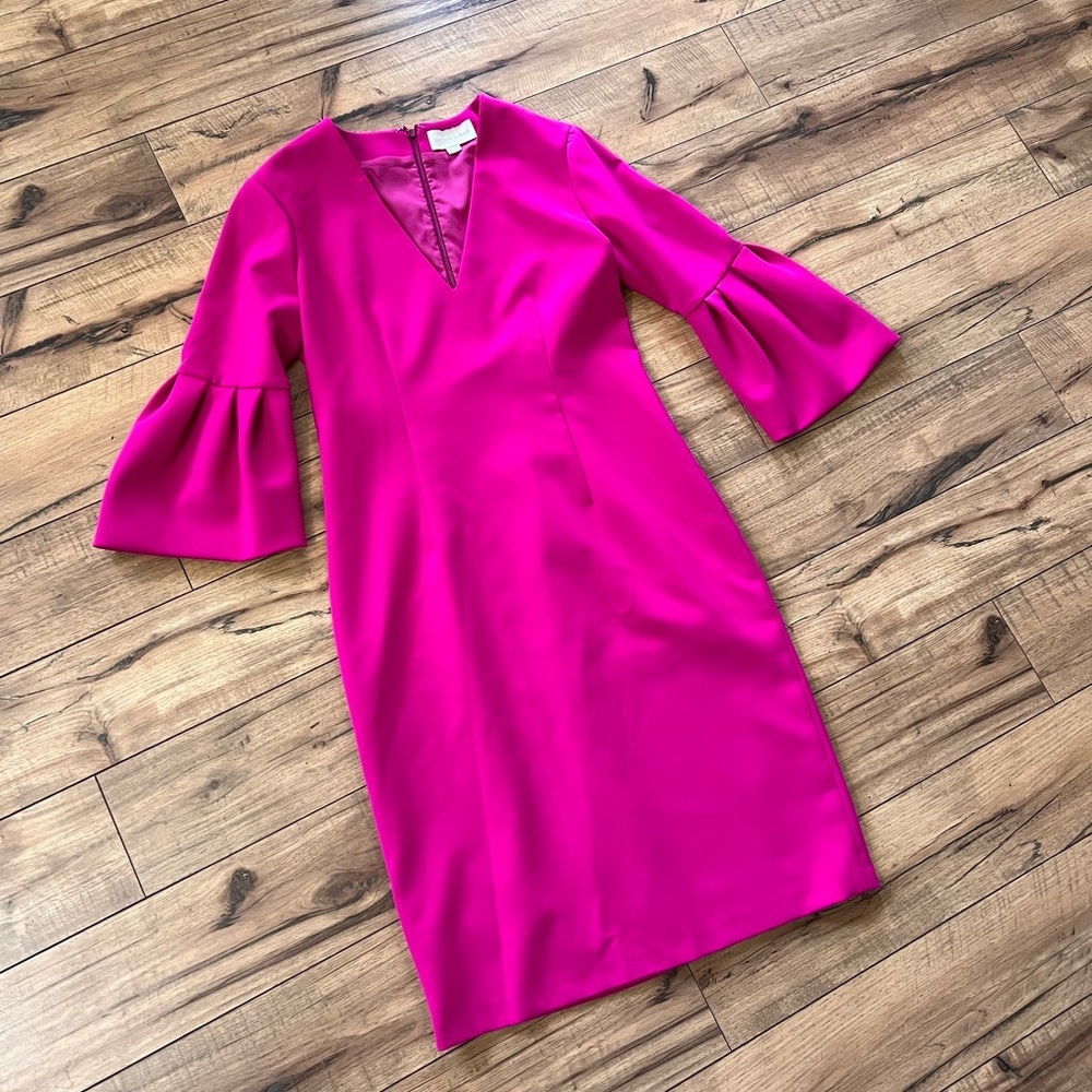 🌿 Sachin & Babi hot pink dress Sz 12 ?